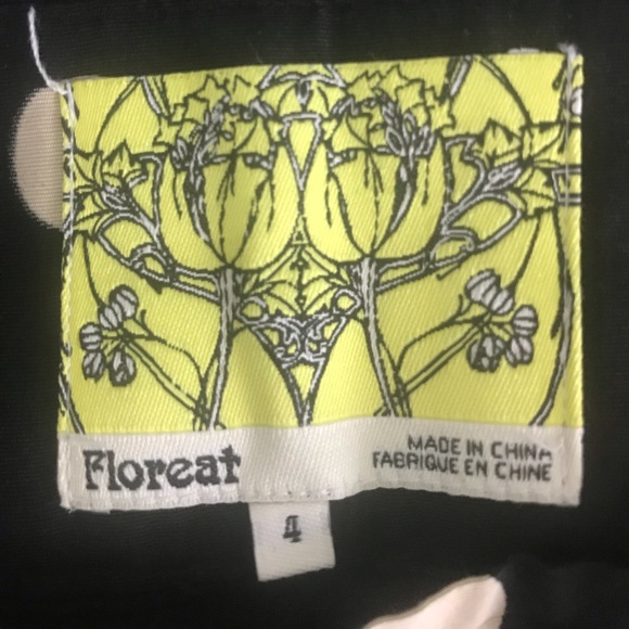 Anthropologie Floreat Scalloped Dots Skirt - Picture 3 of 3